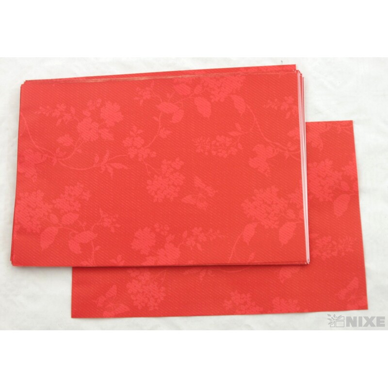 SÁČEK 16x25cm U-952PCC*ČERVENÁ 12 V+