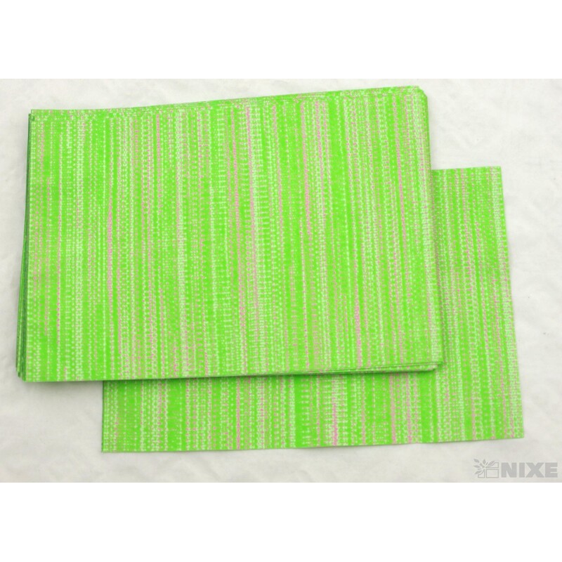 SÁČEK 16x25cm U-962PCC*ZELENÁ 48 V+