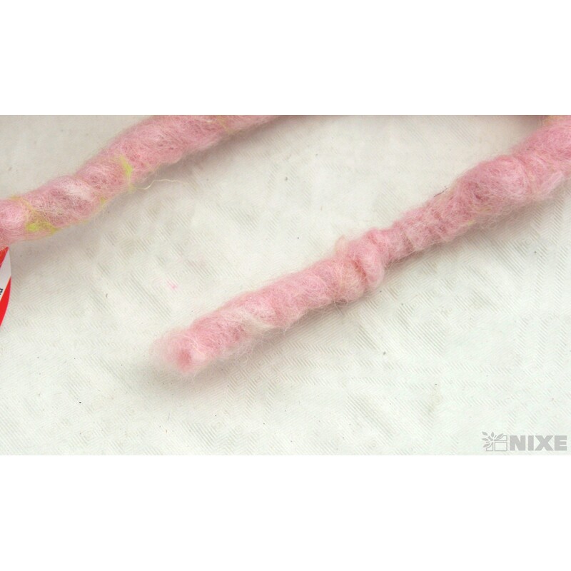 STUHA PLSTĚNÁ 10mmx75m*RŮŽOVÁ