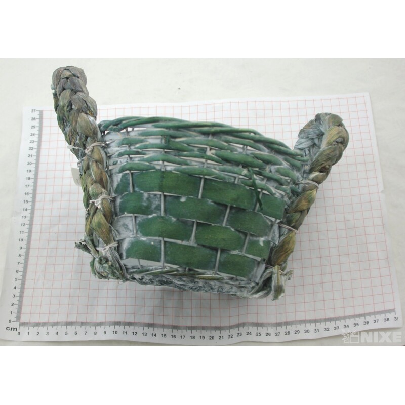 KVĚTNÍK PROUTĚNÝ 18x13cm*MIX BAREV