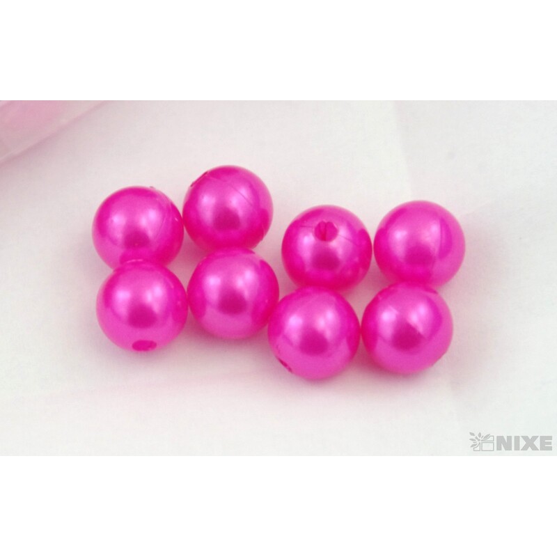 KORÁLKY 10mm 45g*RŮŽOVÁ TM.