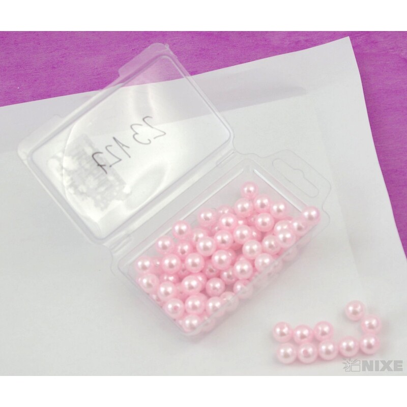 KORÁLKY 10mm 45g*RŮŽOVÁ SV.