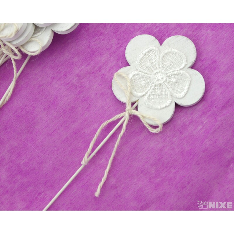 ZÁPICH KVĚT 7,5x27cm 12ks*KRAJKA