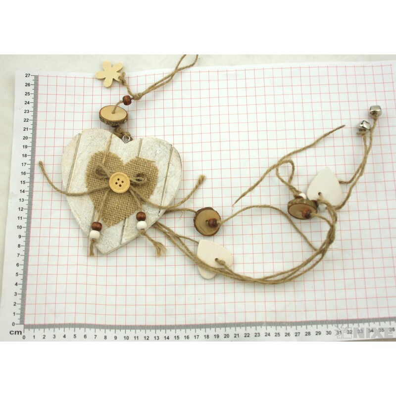 ZÁVĚS SRDCE 13x55cm*