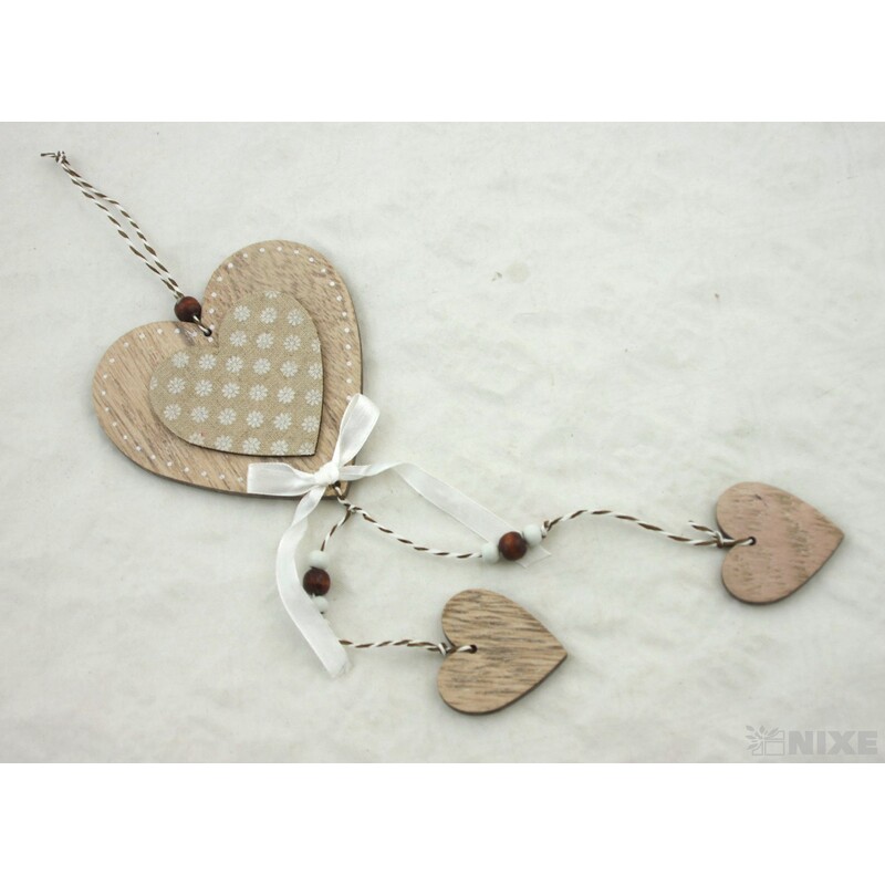 ZÁVĚS DŘEVO MIX 12x10cm*