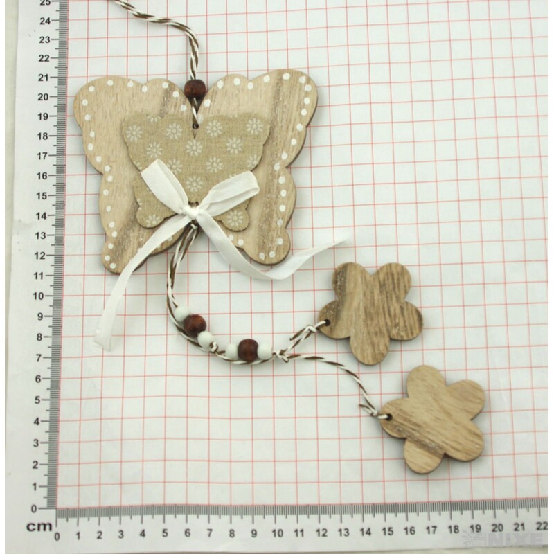 ZÁVĚS DŘEVO MIX 12x10cm*