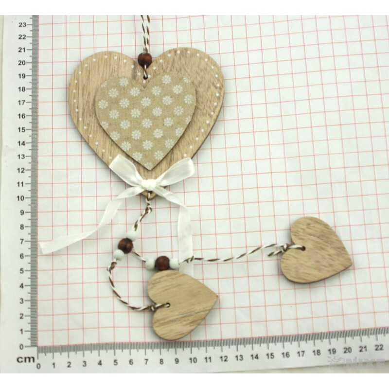 ZÁVĚS DŘEVO MIX 12x10cm*