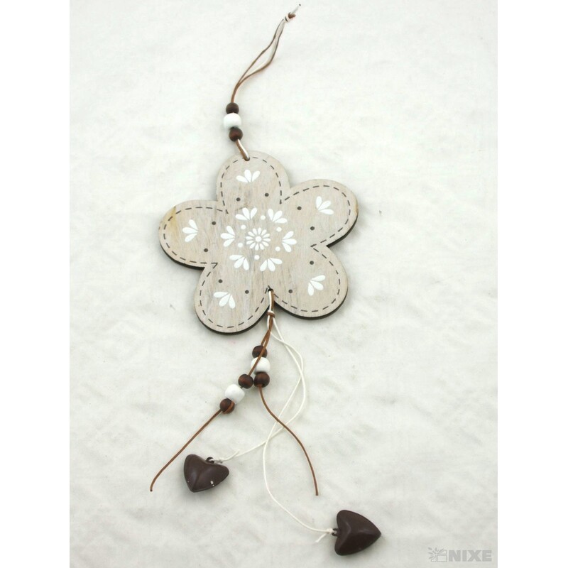 ZÁVĚS DŘEVO MIX 12x12cm*