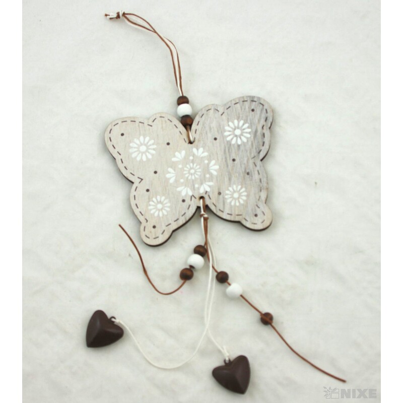 ZÁVĚS DŘEVO MIX 12x12cm*