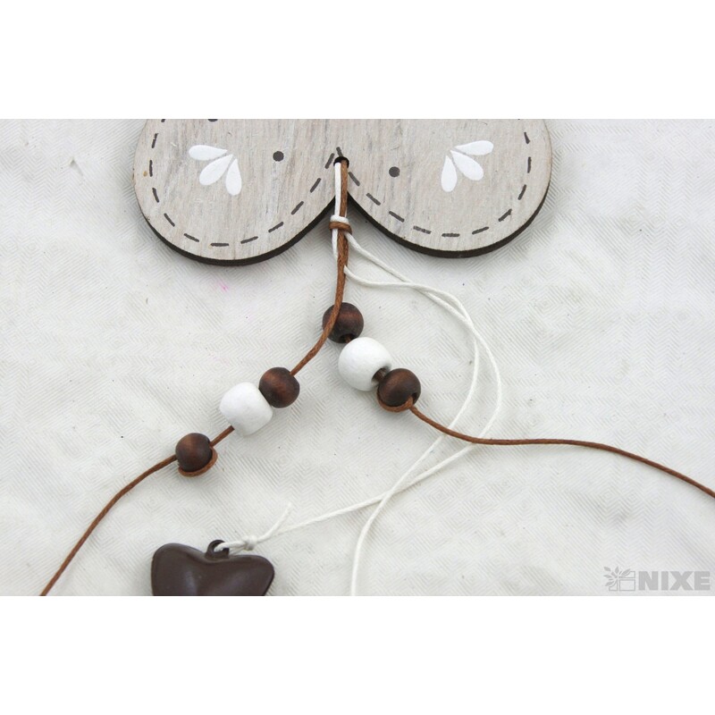 ZÁVĚS DŘEVO MIX 12x12cm*