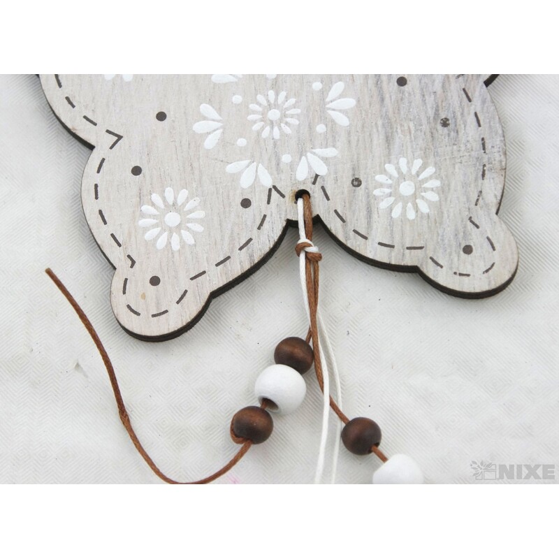 ZÁVĚS DŘEVO MIX 12x12cm*