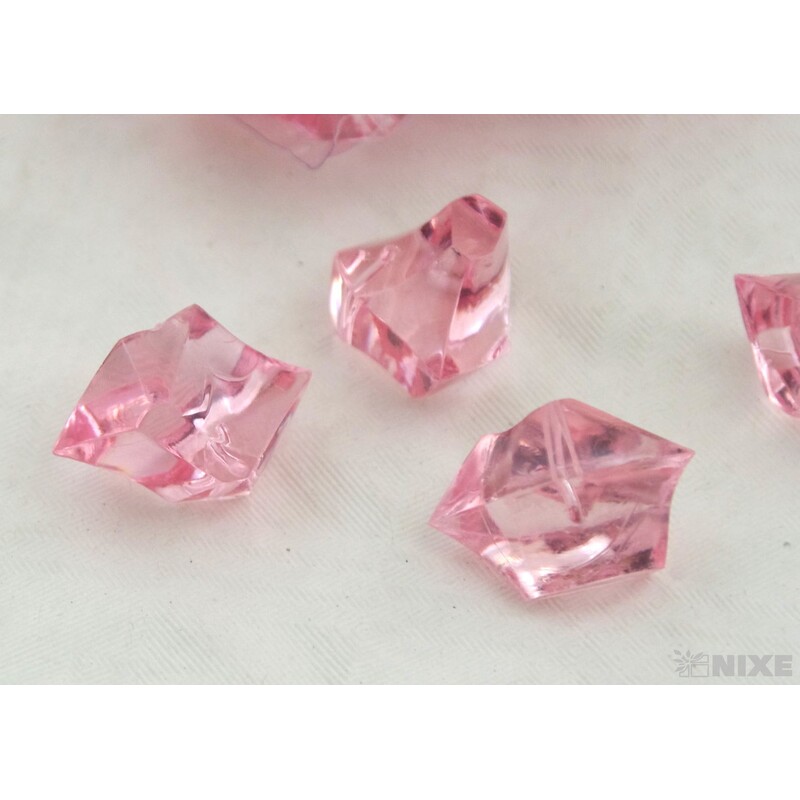 KAMÍNKY 25mm cca 500g*RŮŽOVÁ SV.