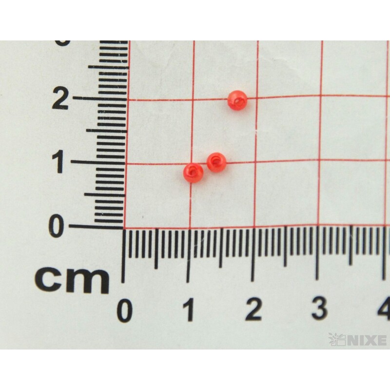 KORÁLKY 3mm 50g*ORANŽOVÁ