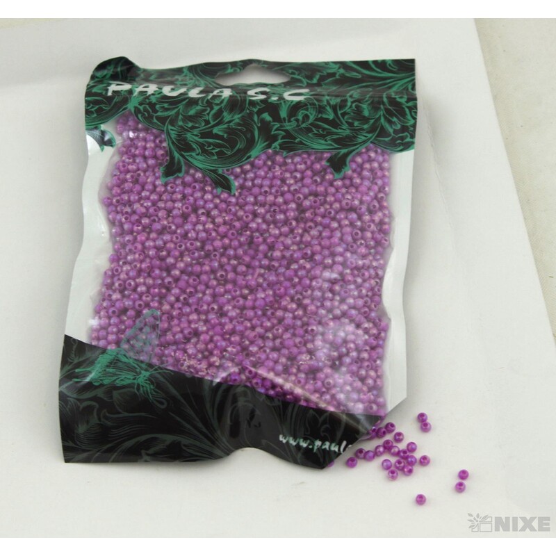 KORÁLKY 3mm 50g*FIALOVÁ