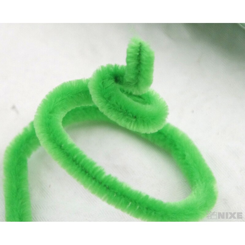 DRÁTEK ŽINYLKA 8mmx31cm 100ks*ZELENÁ