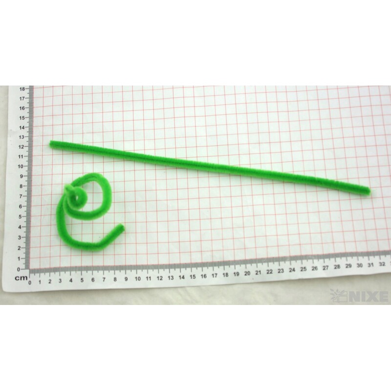 DRÁTEK ŽINYLKA 8mmx31cm 100ks*ZELENÁ