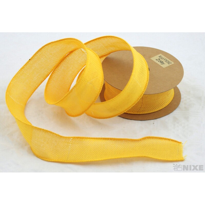 STUHA JUTA 4cmx7yd*ŽLUTÁ