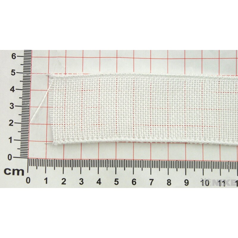 STUHA JUTA 4cmx7yd*BÍLÁ