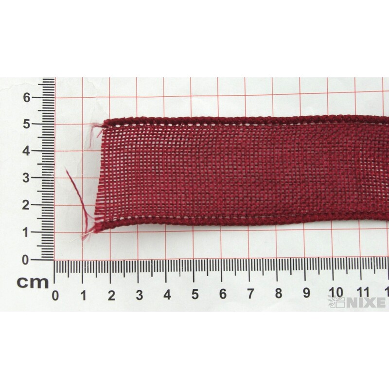 STUHA JUTA 4cmx7yd*BORDOVÁ V+