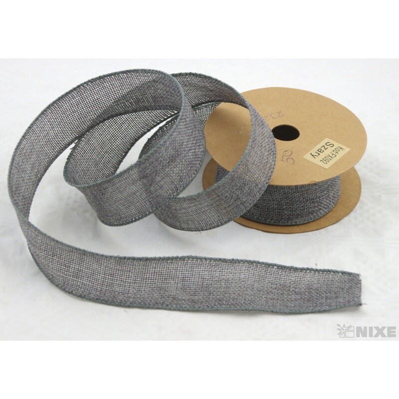 STUHA JUTA 4cmx7yd*ŠEDÁ