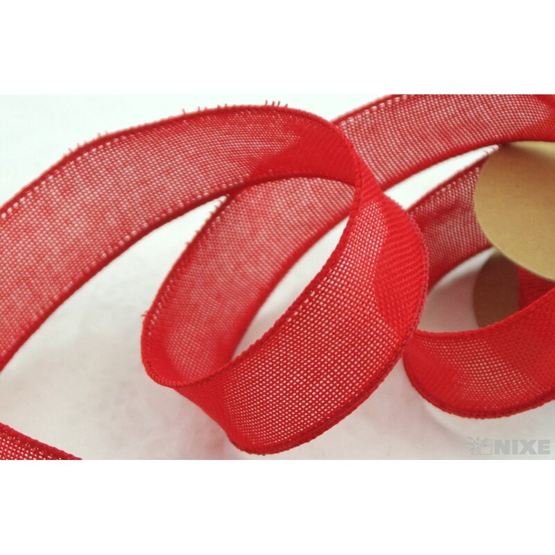 STUHA JUTA 4cmx7yd*ČERVENÁ V+