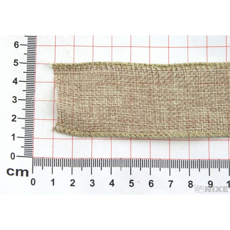 STUHA JUTA 4cmx7yd*PŘÍRODNÍ V+