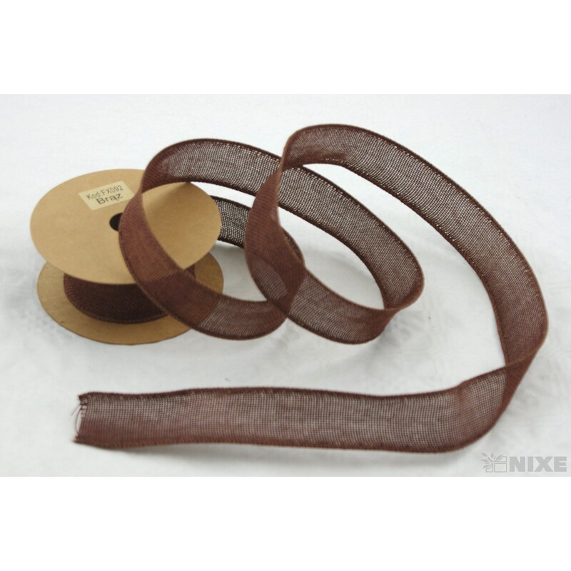 STUHA JUTA 4cmx7yd*HNĚDÁ V+