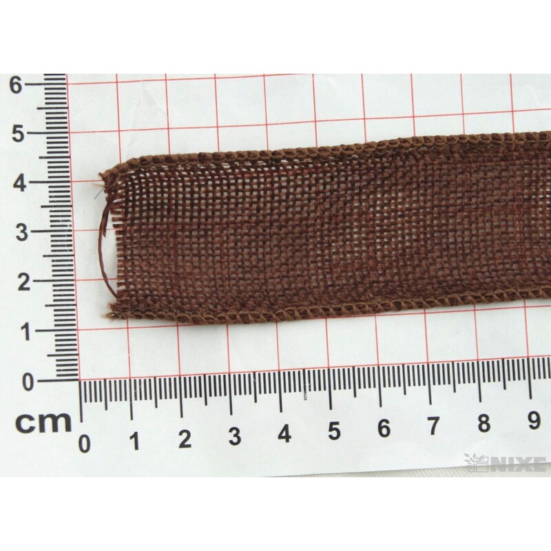 STUHA JUTA 4cmx7yd*HNĚDÁ V+