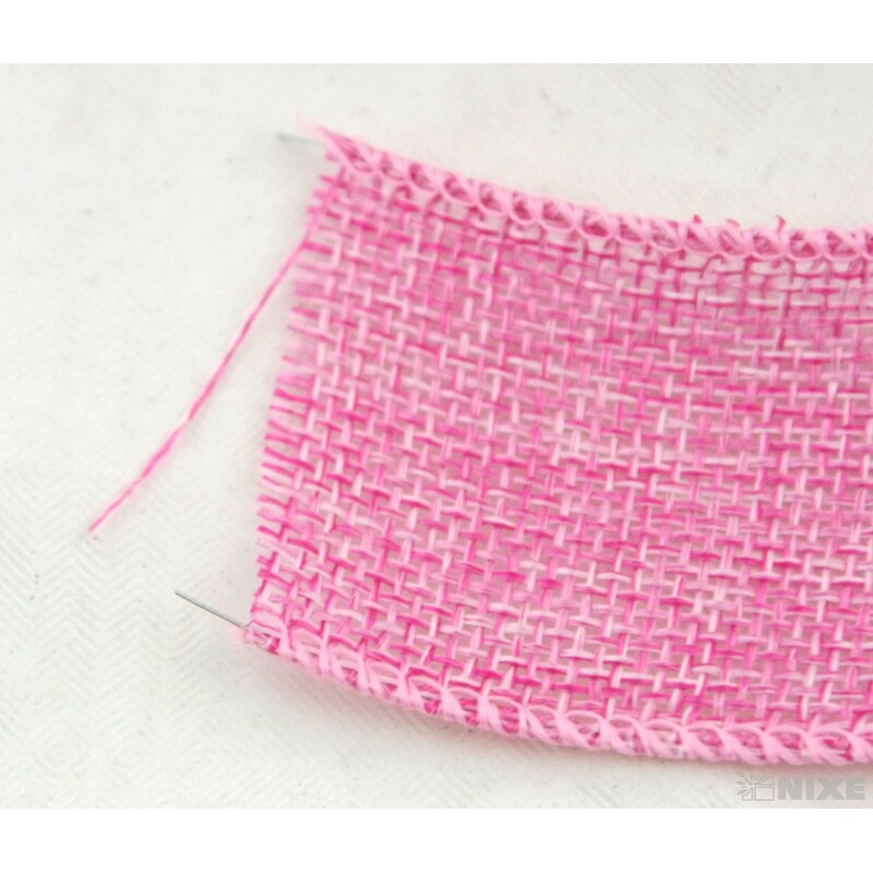 STUHA JUTA 4cmx7yd*RŮŽOVÁ