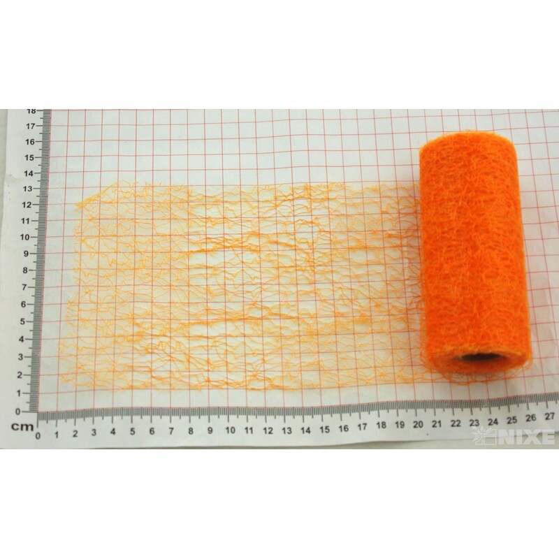 SPIDER ORGANZA 12cmx8m*ORANŽOVÁ