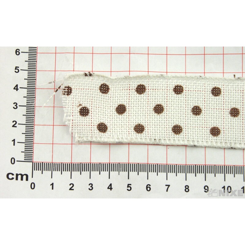 STUHA PUNTÍK 185 38mmx7yd*BÍLÁ