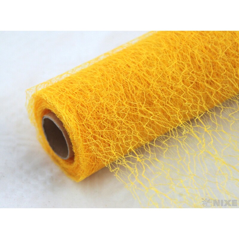 SPIDER ORGANZA 38cmx10yd*ŽLUTÁ TM. 51