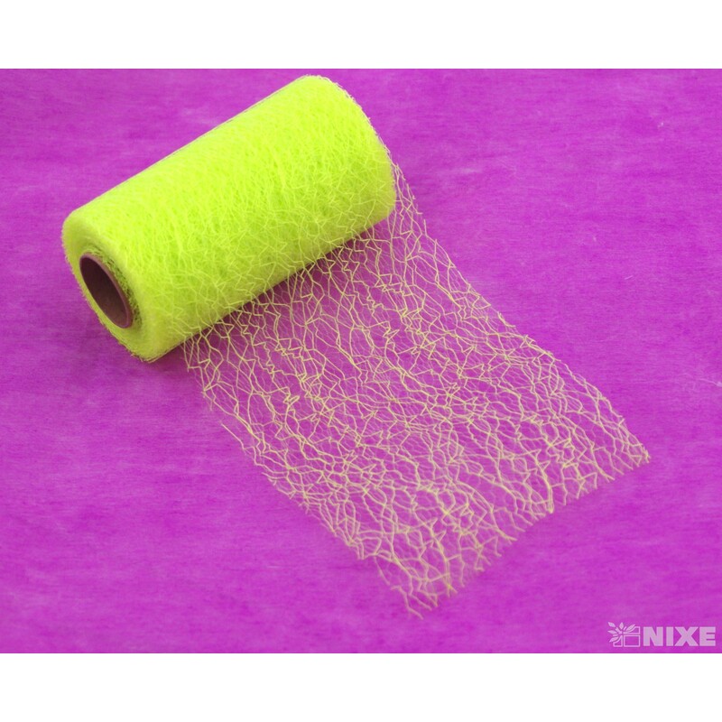 SPIDER ORGANZA 9,5cmx10yd*ZELENÁ SV. 011