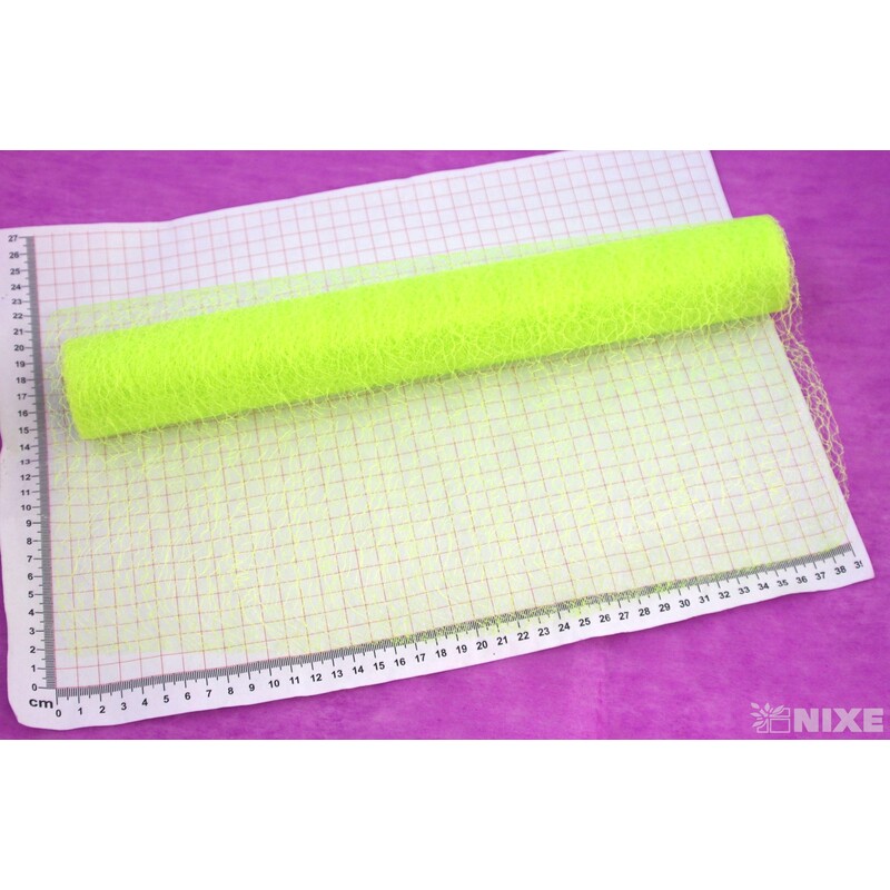 SPIDER ORGANZA 38cmx10yd*ZELENÁ SV. 011