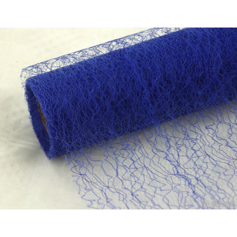 SPIDER ORGANZA 38cmx10yd*MODRÁ TM. 17