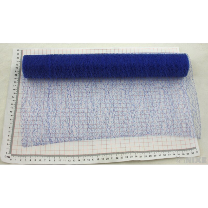 SPIDER ORGANZA 38cmx10yd*MODRÁ TM. 17