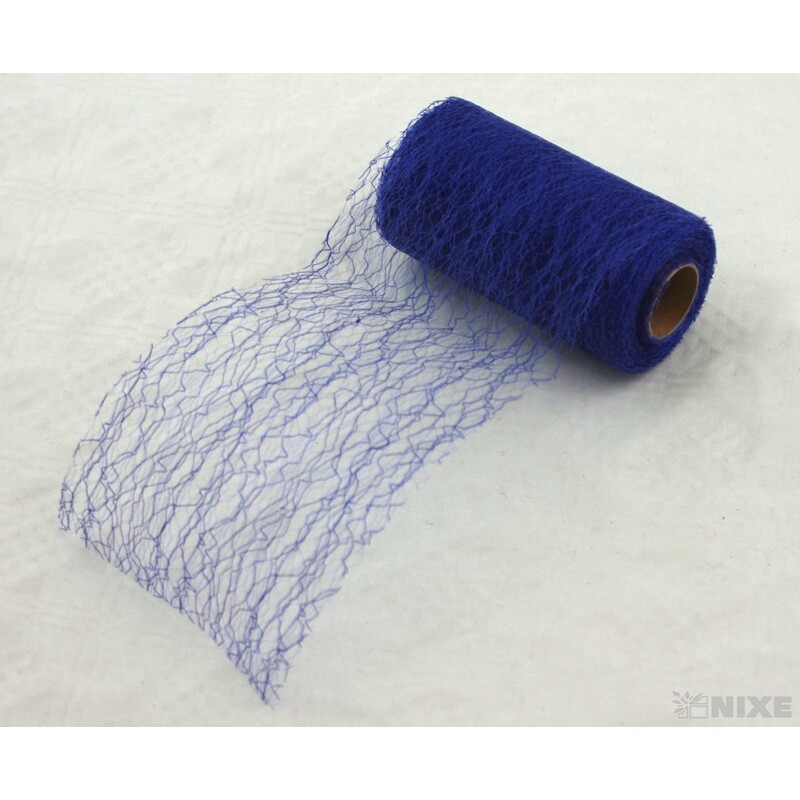 SPIDER ORGANZA 9,5cmx10yd*MODRÁ TM. 17