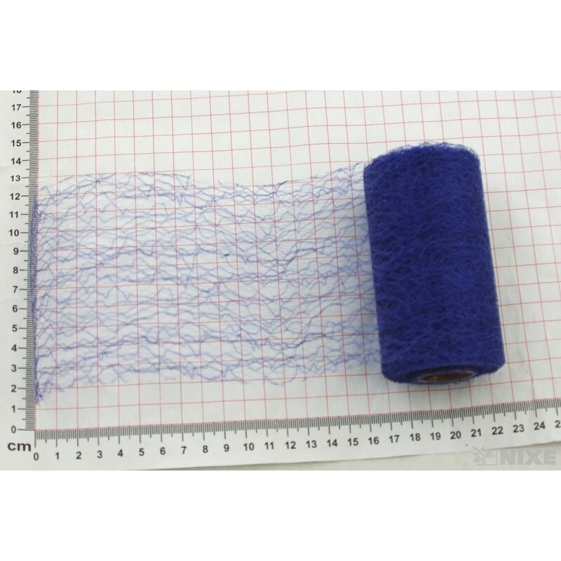 SPIDER ORGANZA 9,5cmx10yd*MODRÁ TM. 17