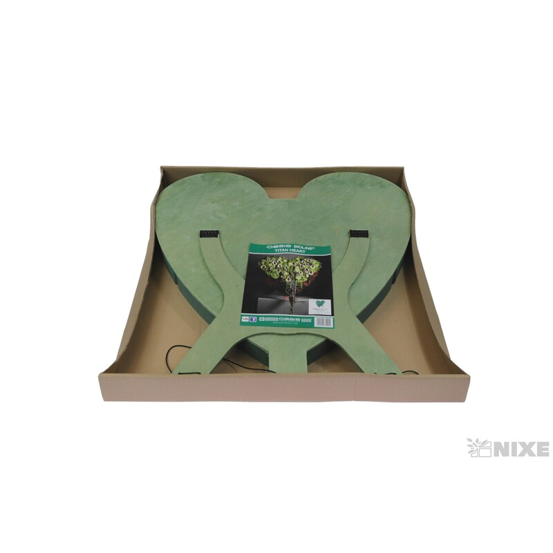 OASIS SRDCE ECOBASE STOJAN 75x73x5,5cm