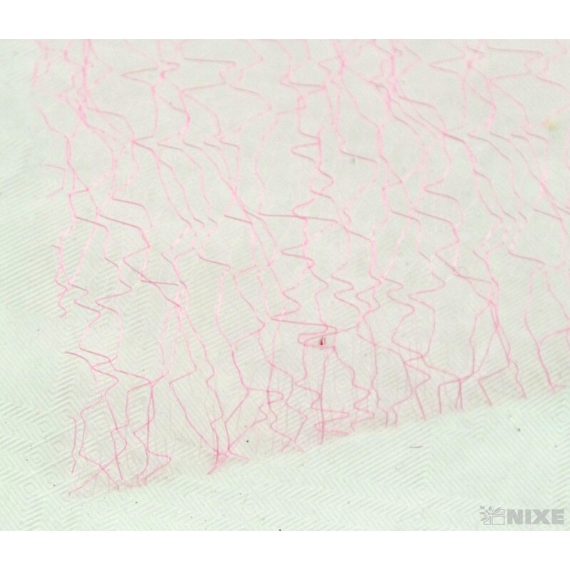 SPIDER ORGANZA 39cmx8m*RŮŽOVÁ