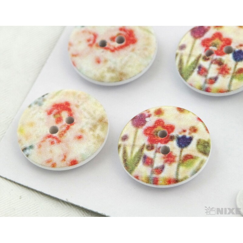 KNOFLÍK NALEP MIX 2,5cm 12ks*