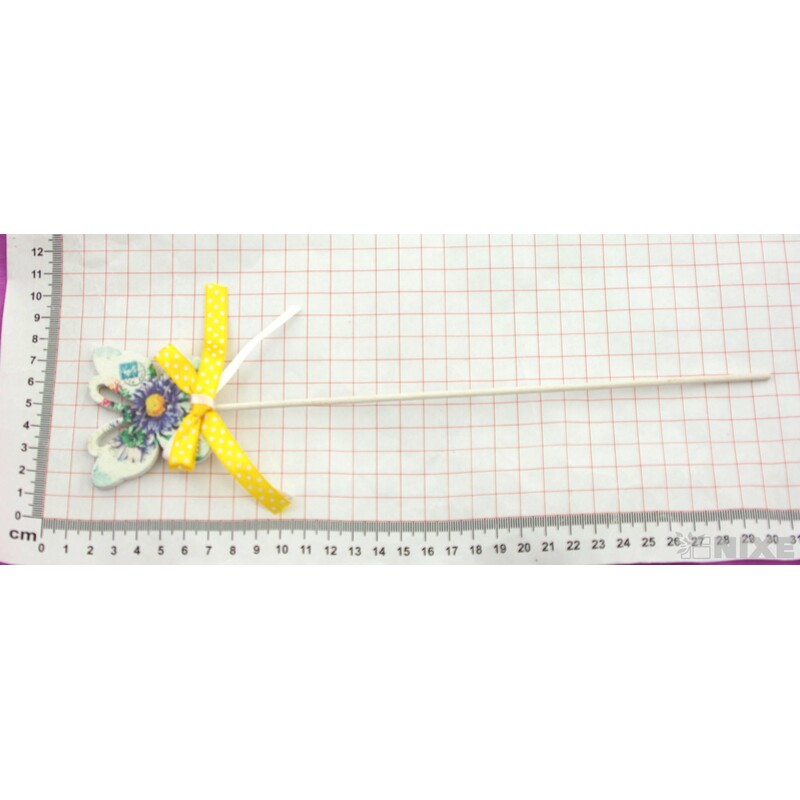 ZÁPICH MOTÝL 12ks 6x28cm*ŽLUTÁ