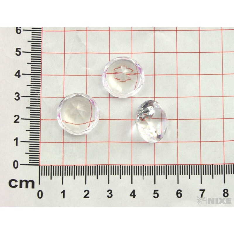 DIAMANTY 15mm cca 500g*PRŮHLEDNÁ