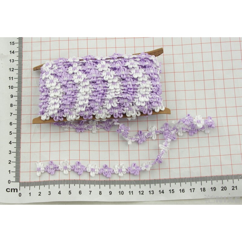 KRAJKA VLNKA 10m*FIALOVÁ