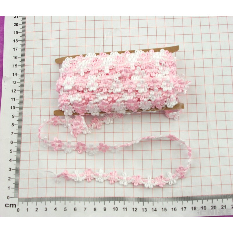 KRAJKA VLNKA 10m*RŮŽOVÁ