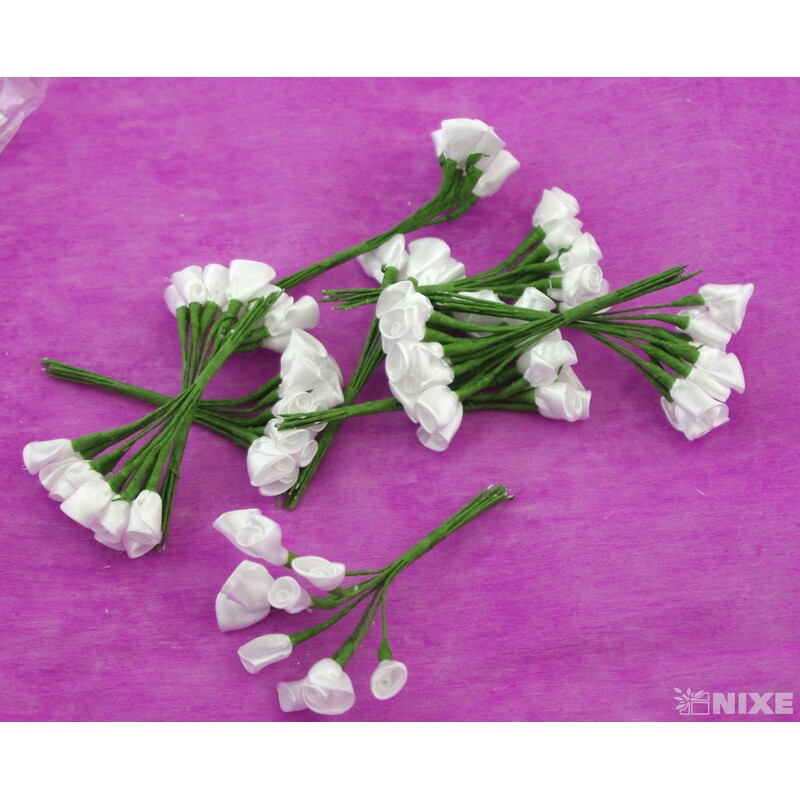 KYTIČKA SVAZEK 1x10cm 10ks 10sv*BÍLÁ