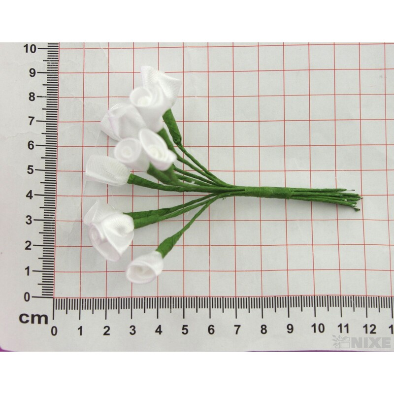 KYTIČKA SVAZEK 1x10cm 10ks 10sv*BÍLÁ