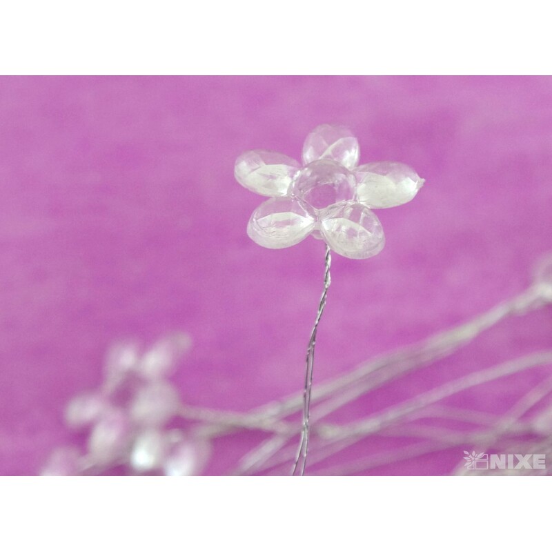 ZÁPICH KYTKA AKRYL 12ks 2x12cm*PRŮHLEDNÁ