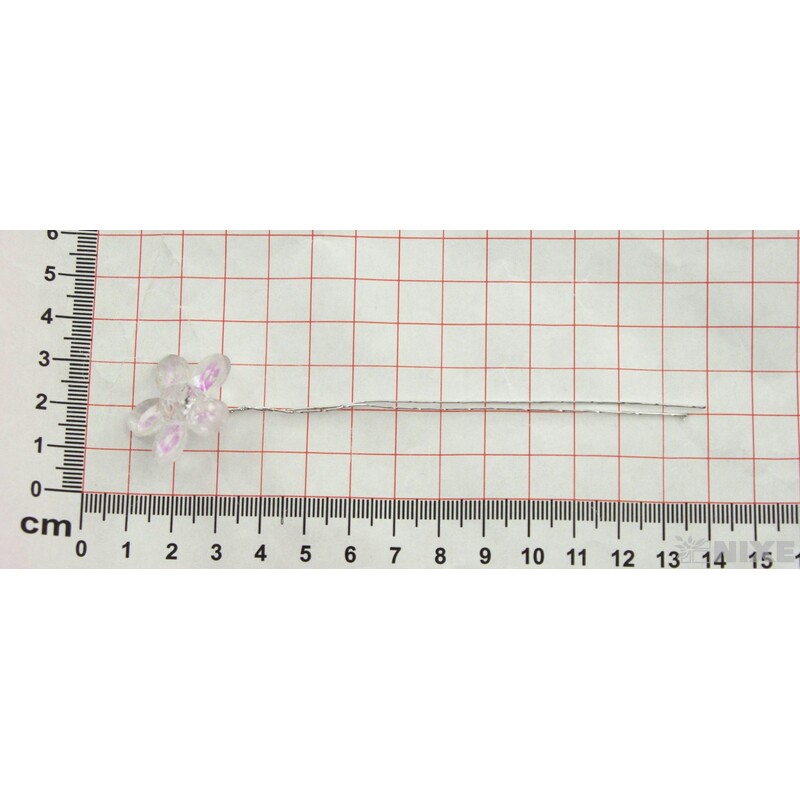 ZÁPICH KYTKA AKRYL 12ks 2x12cm*PRŮHLEDNÁ