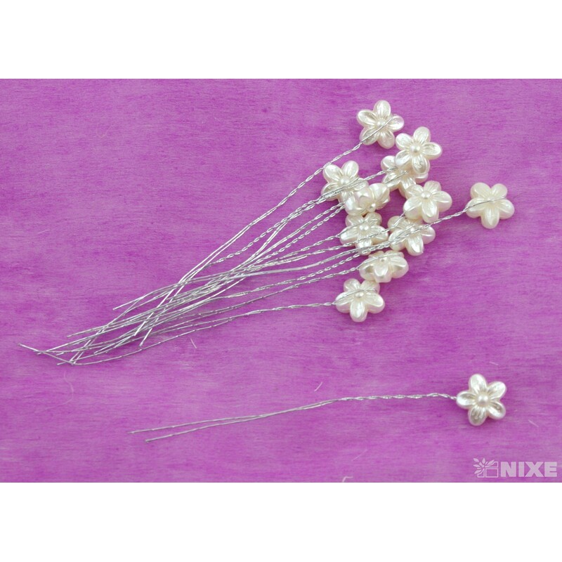 ZÁPICH KYTKA AKRYL 12ks 1x12cm*PRŮHLEDNÁ